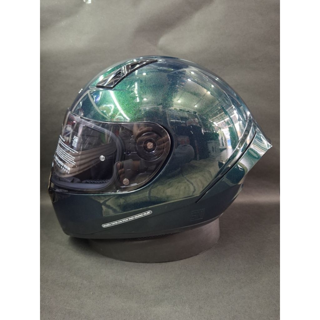HELM CARGLOSS KRC polos-HELM CARGLOSS full face single visor