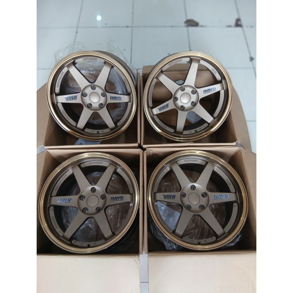 VELG RACING TE37 R18 SPEK INNOVA REBORN, ZENIX ACCORD DLL.