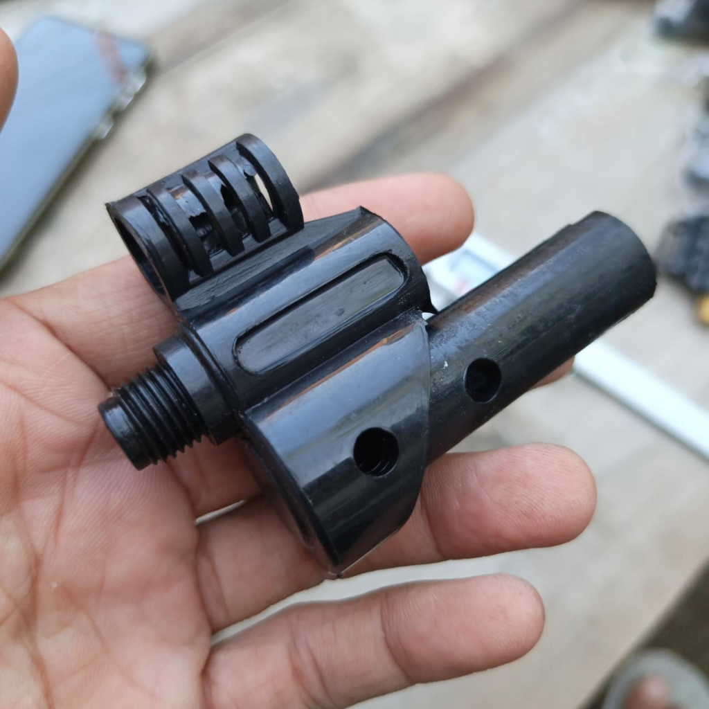 visir/pisir depan plastik polos