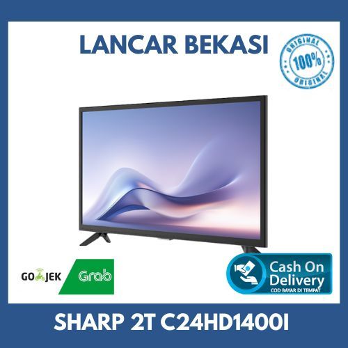 NEW SHARP Digital LED TV 24 Inch 2T C24HD1400I (DVB-T2) - Garansi Resmi
