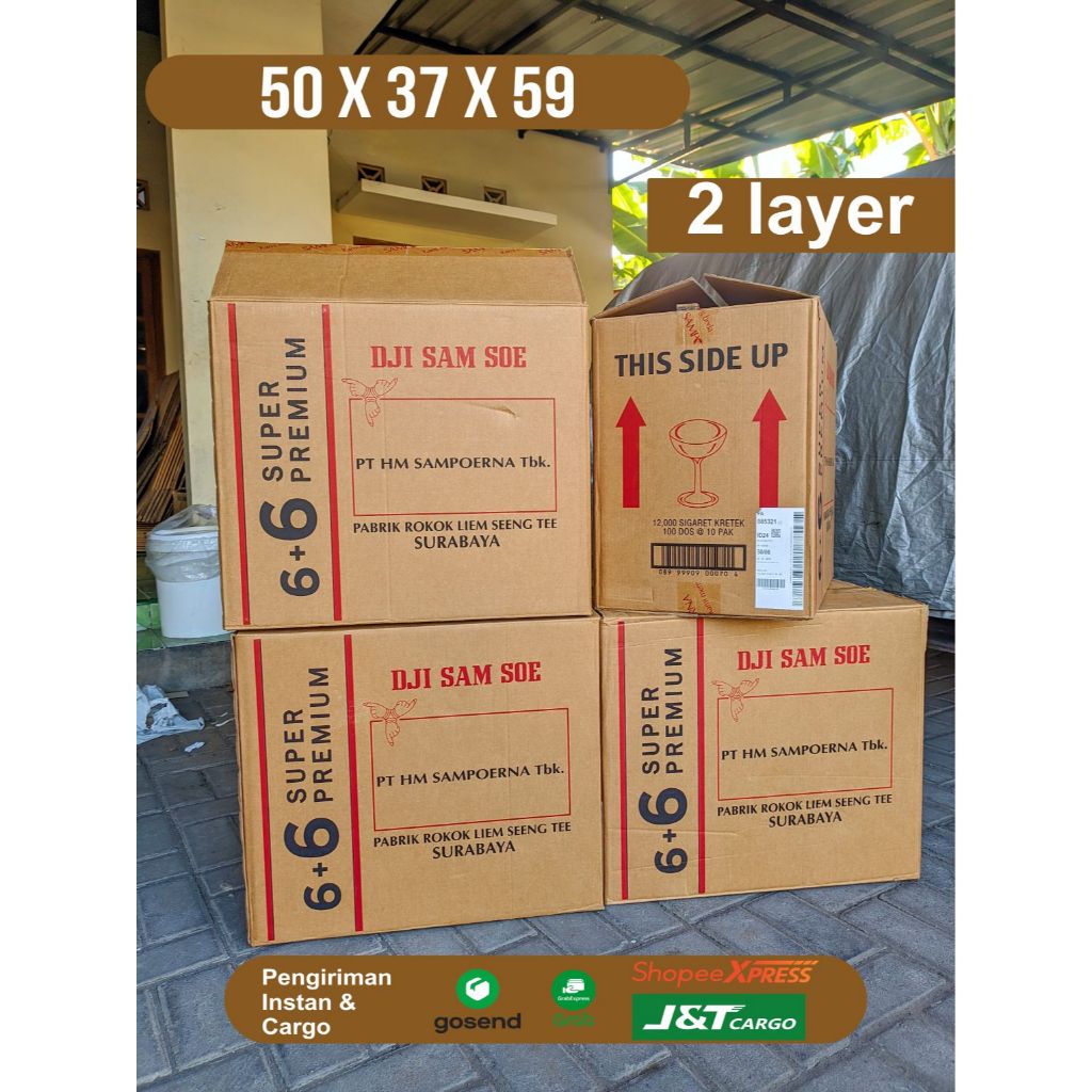 Kardus Packing Besar/ Kardus Pindahan  / Kardus tebal berkualitas untuk kemasan dan pengiriman / Kar