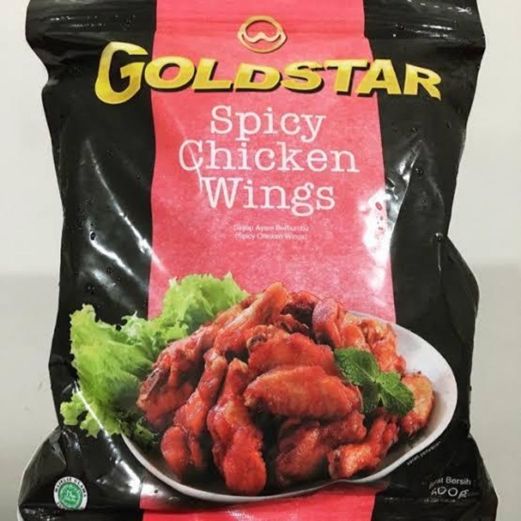 GOLDSTAR SPICY CHICKEN WING 500 Gr