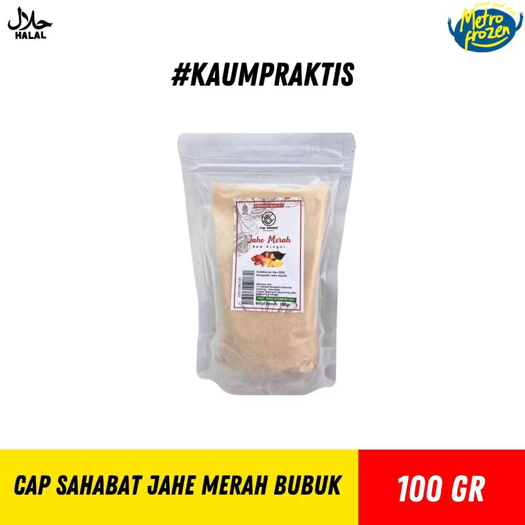 CAP SAHABAT Jahe Merah Bubuk & Jahe Bubuk 100gr //jahe merah bubuk //jahe bubuk