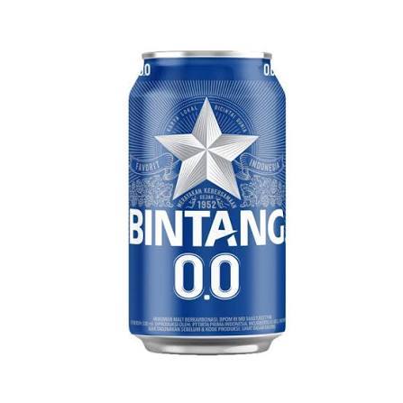 Bintang Zero Kaleng 330ml Tanpa Alkohol