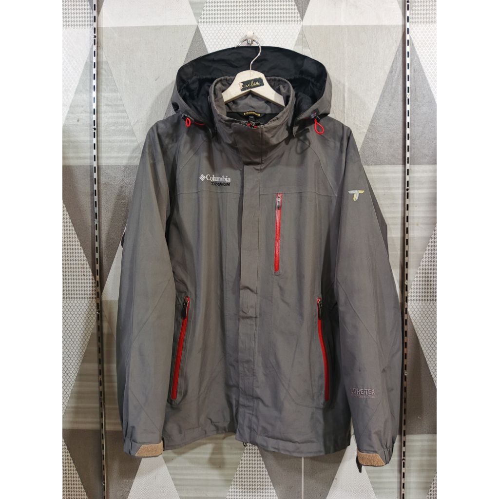 JAKET COLUMBIA TITANIUM GORE-TEX PERFORMANCE SHELL HOODED JACKET – GORPCORE / OUTDOOR PREMIUM