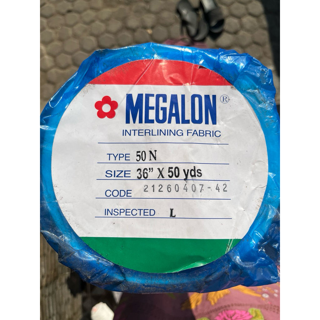 Kain Kapas Megalon 50N 36” 50Yard - BEST QUALITY