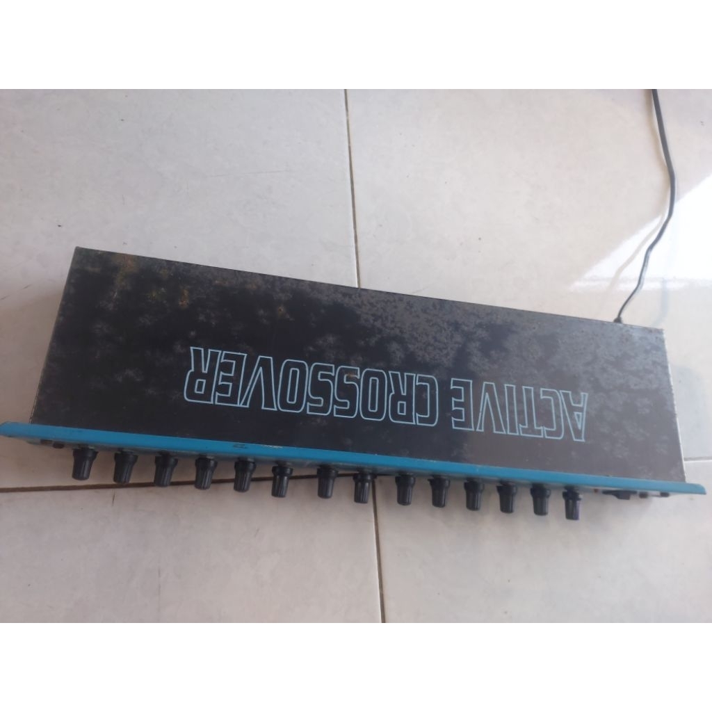 crossover 3 way plus sub bekas masih normal