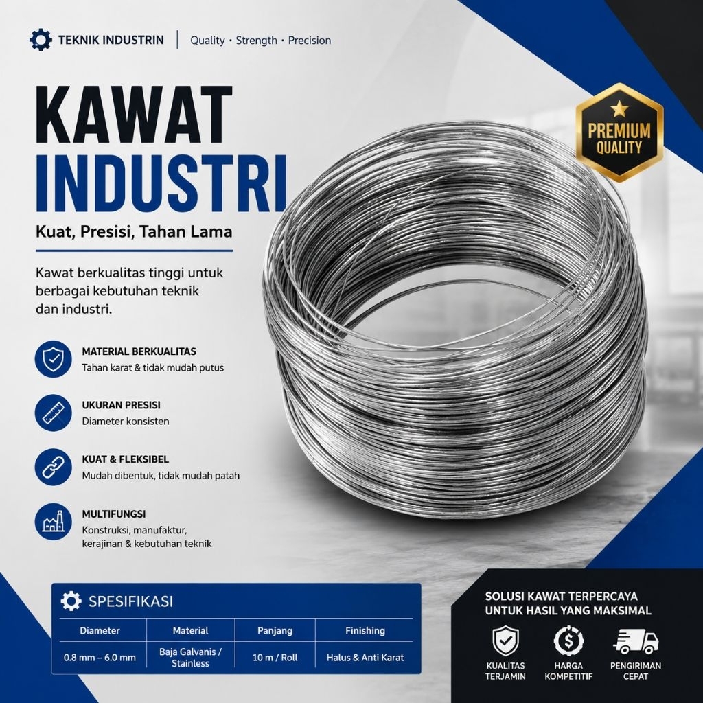 KAWAT STAINLESS 316 0,5MM KAWAT LUNAK / KAWAT IKAT  316 SHOF 1 Kg