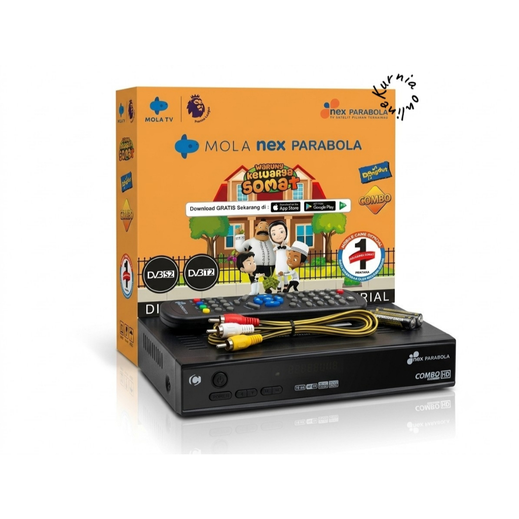 Receiver parabola nex parabola combo kuning