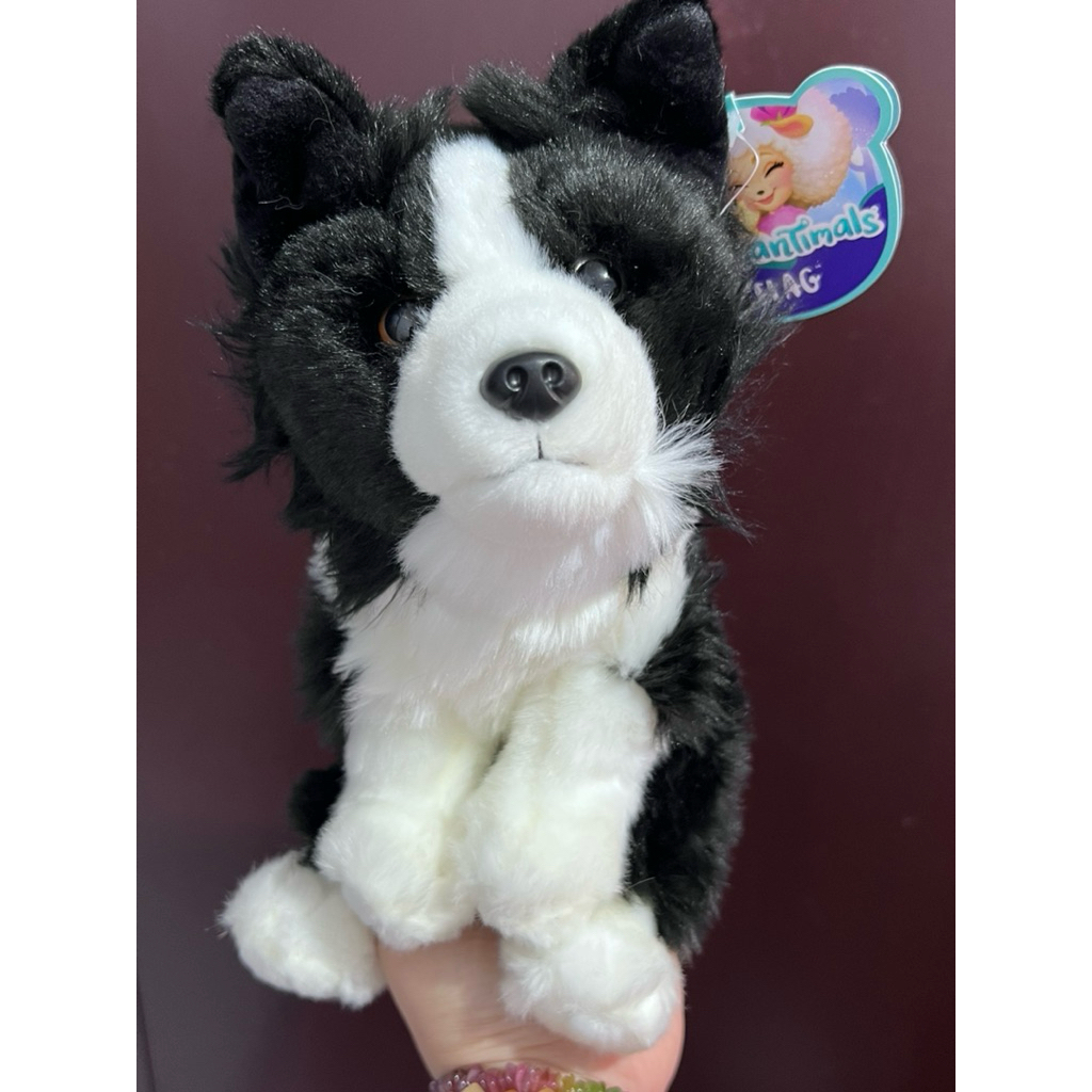 Boneka Anjing Ras Border Collie Small 23 Cm