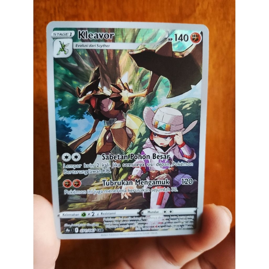 Kartu Pokemon Kleavor CHR