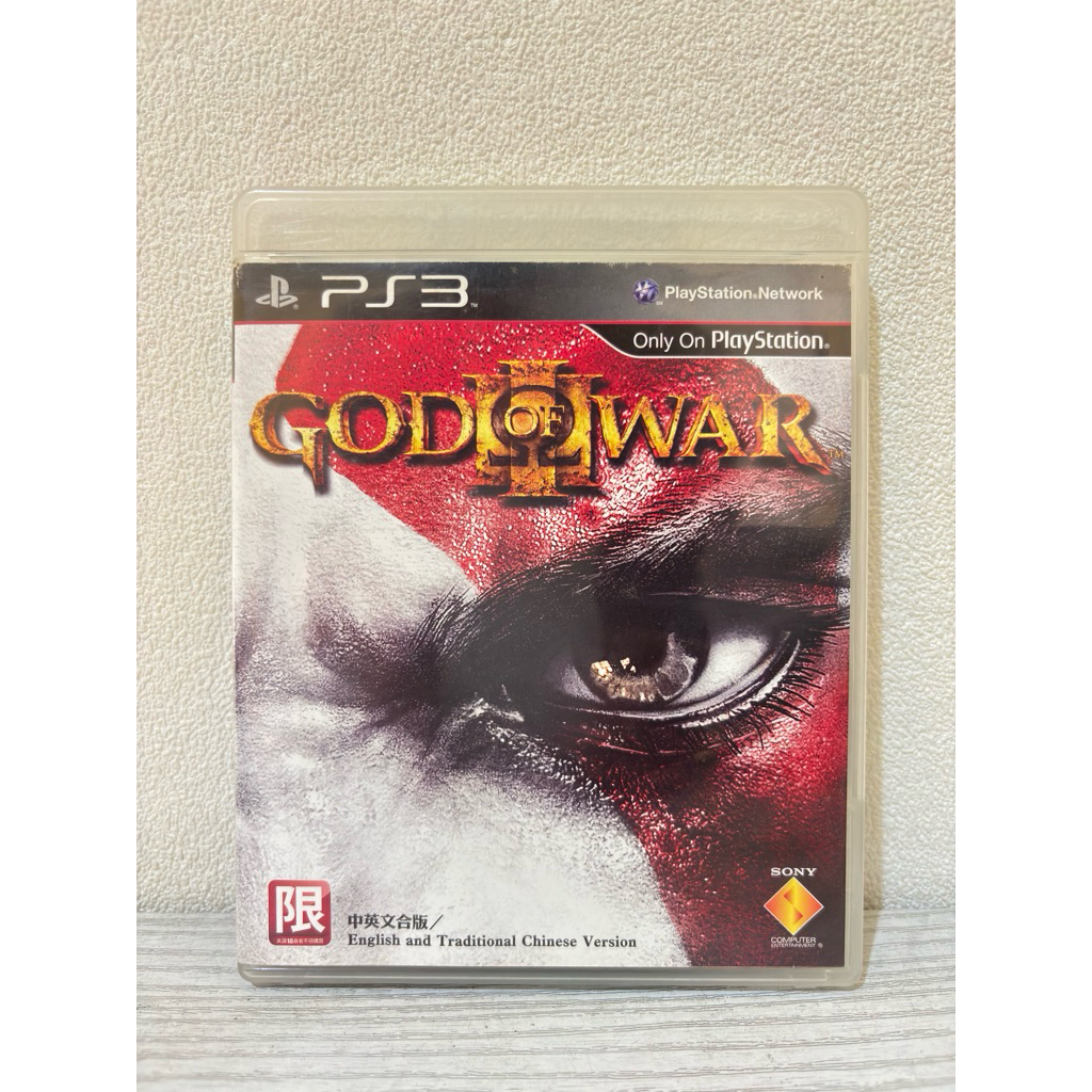 PS3 BD Kaset God Of War III Original