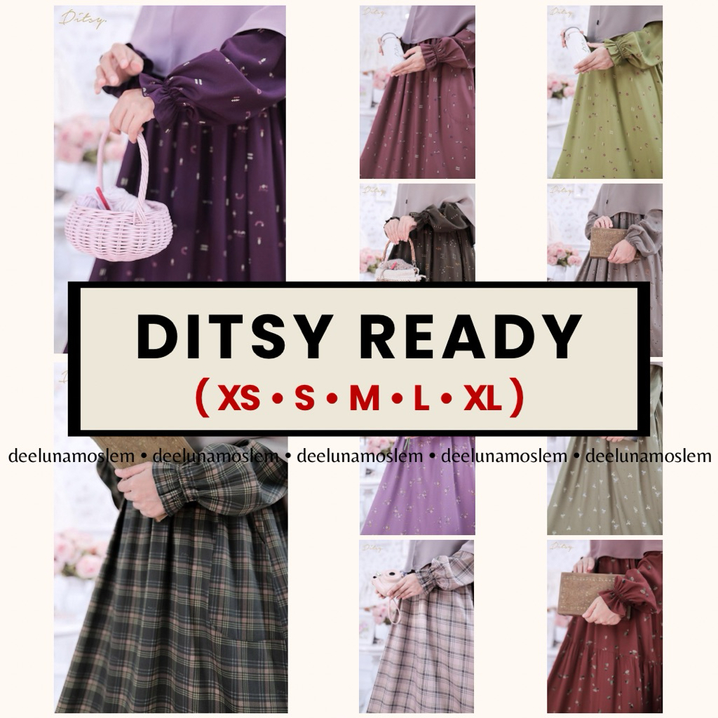 Ditsy Nightgown Juli 2026 (XS - S - M - L)