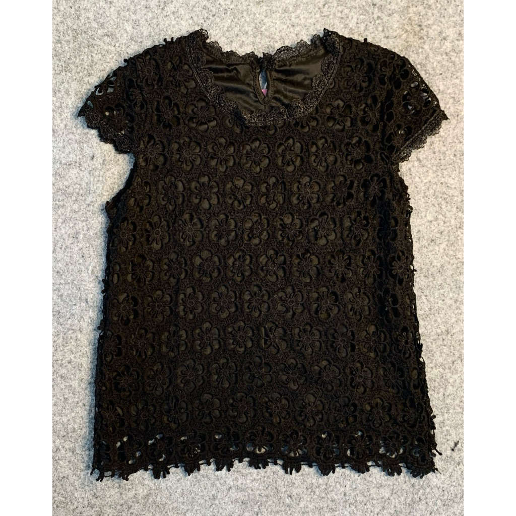 Blouse Brukat Wanita BKK - Blouse Brukat Bunga Wanita
