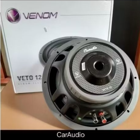 Subwoofer 12 Inch Venom Elemento Veto 12 / Subwoofer Mobil