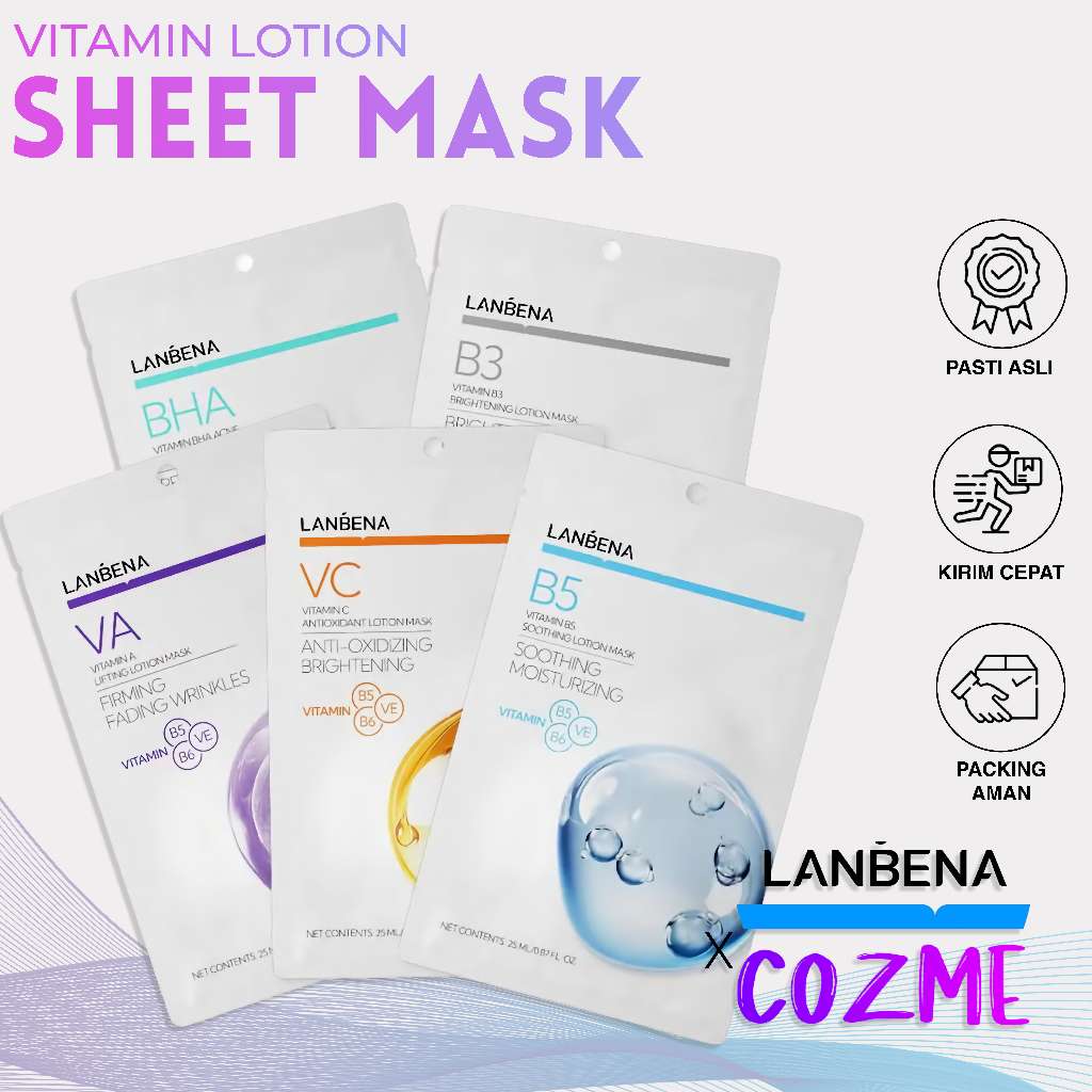 LANBENA Vitamin Lotion Sheet Mask