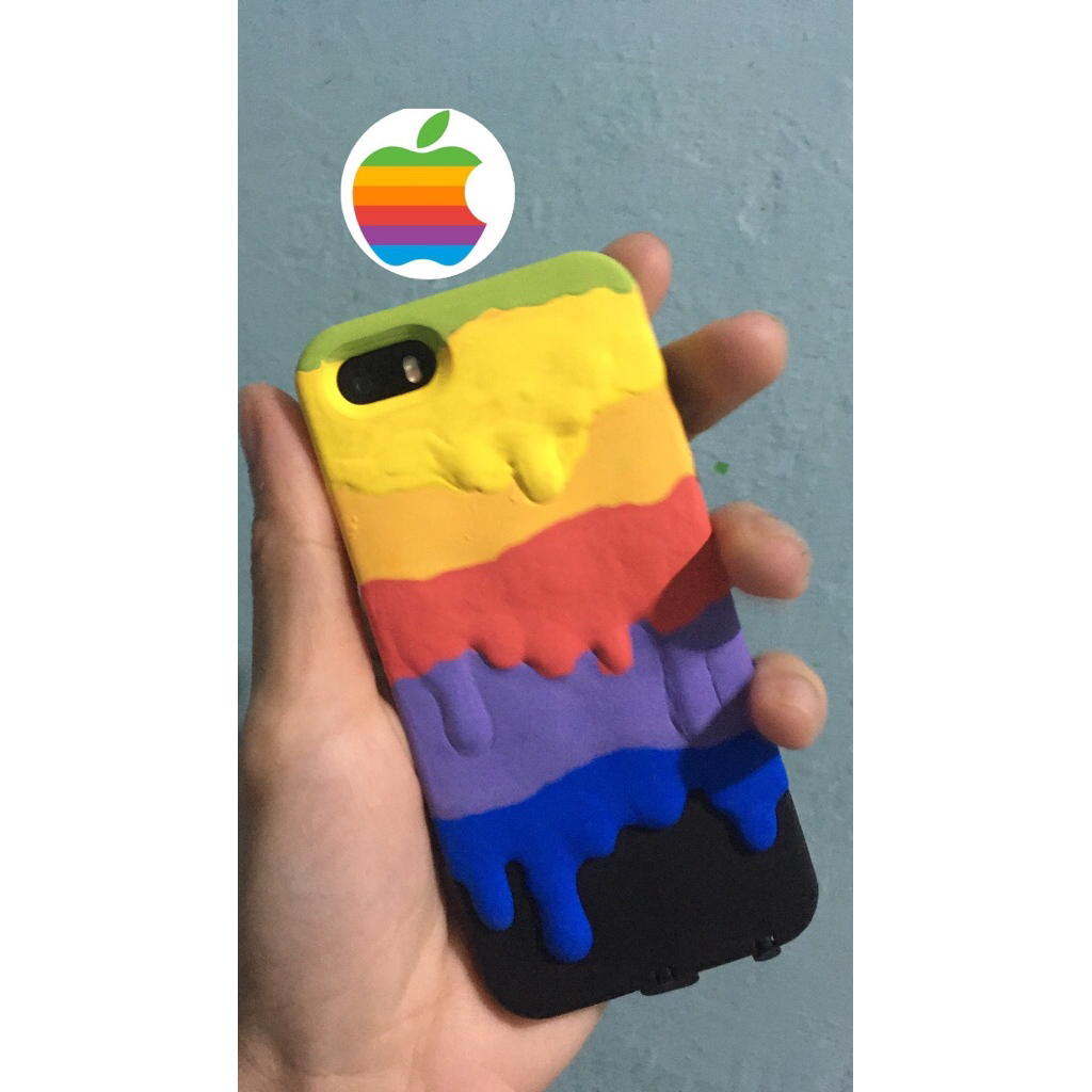 Case casing ip iphone se gen 1 2016 melt softcase hardcase langka 5 5s