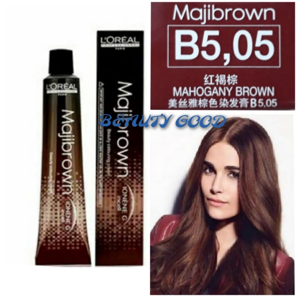 LOREAL MAJIBROWN B.5.05 MAHOGANY BROWN