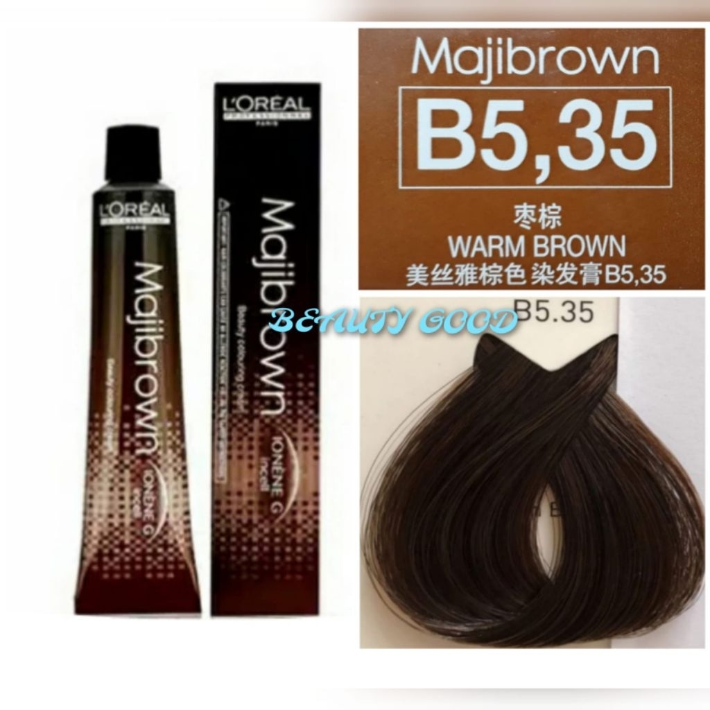 LOREAL MAJIBROWN B.5.35 WARM BROWN