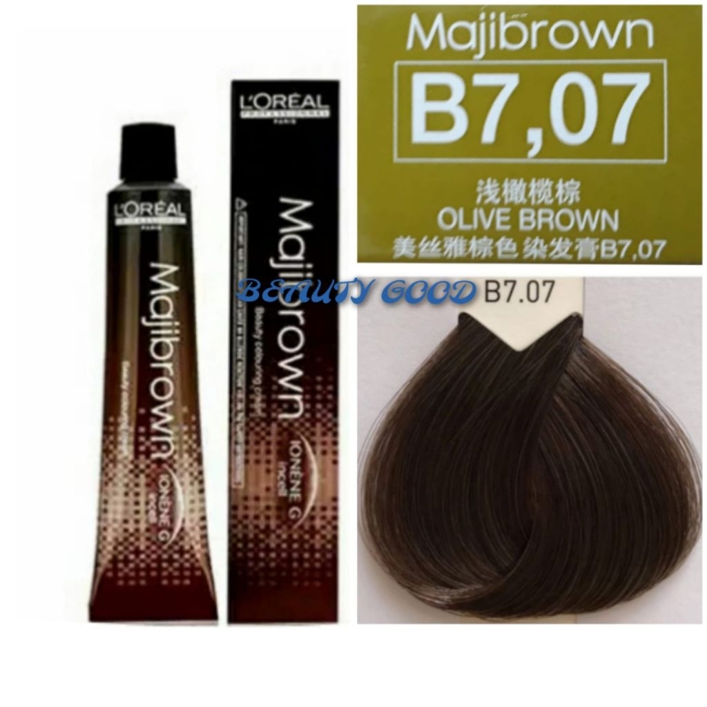 LOREAL MAJIBROWN B.7.07 OLIVE BROWN