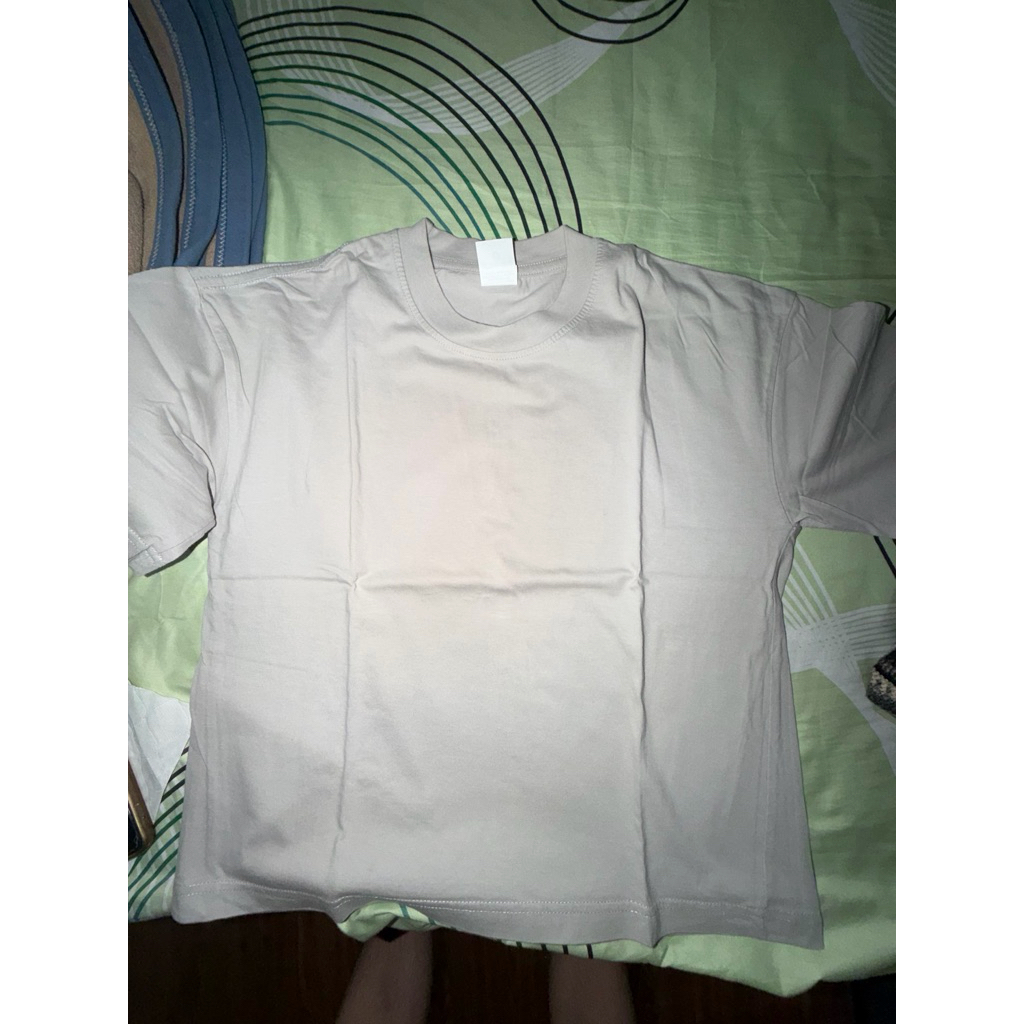 Preloved Cotton Supply Gray Boxy Tee