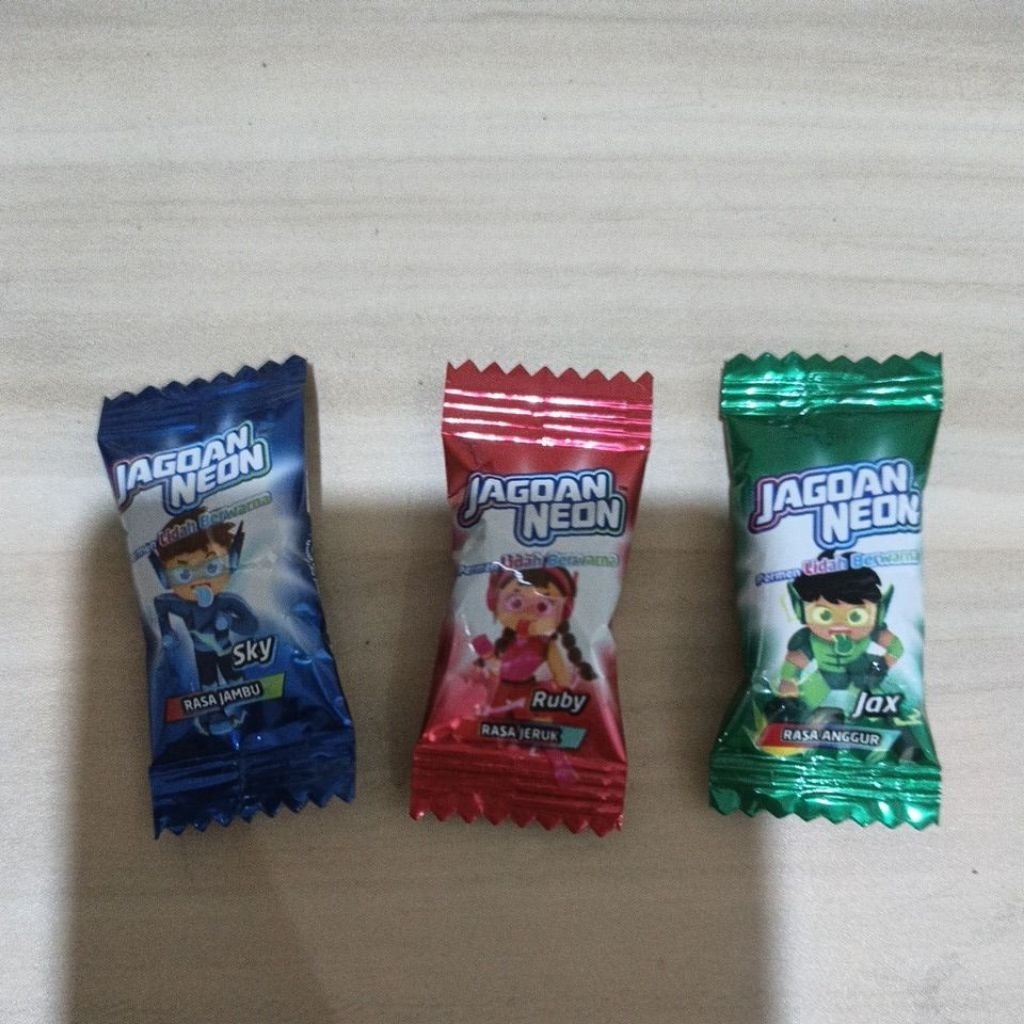 permen jagoan neon