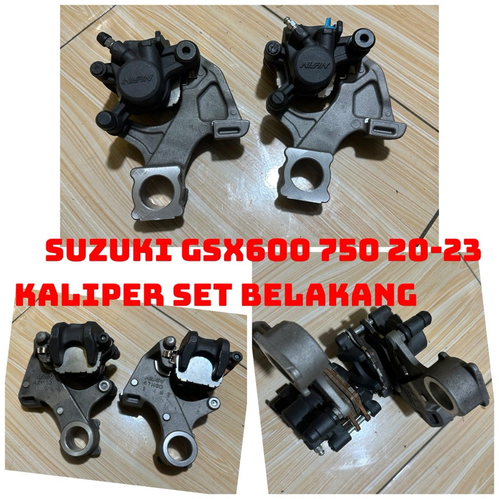 Kaliper belakang suzuki gsx 600 750 like new original copotan