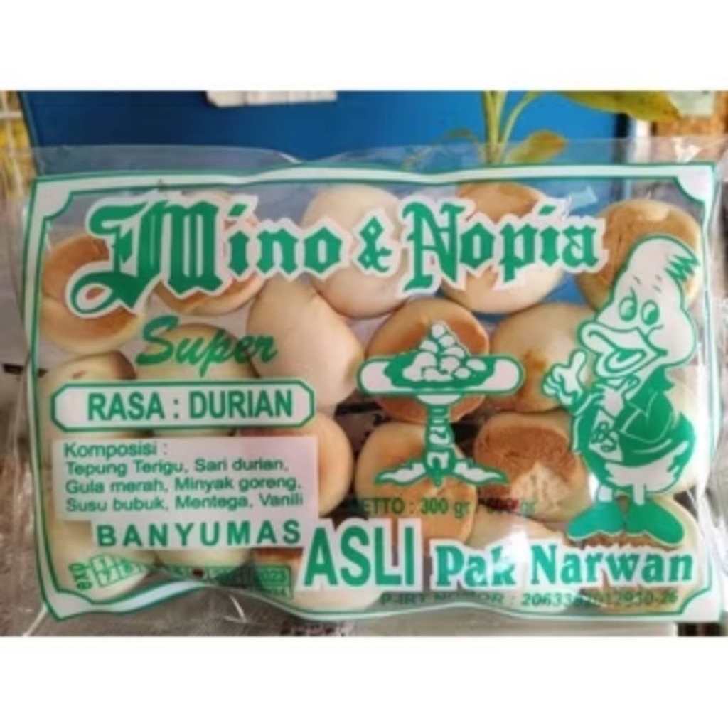 Mini Nopia Mino Pak Narwan khas Banyumas Purwokerto