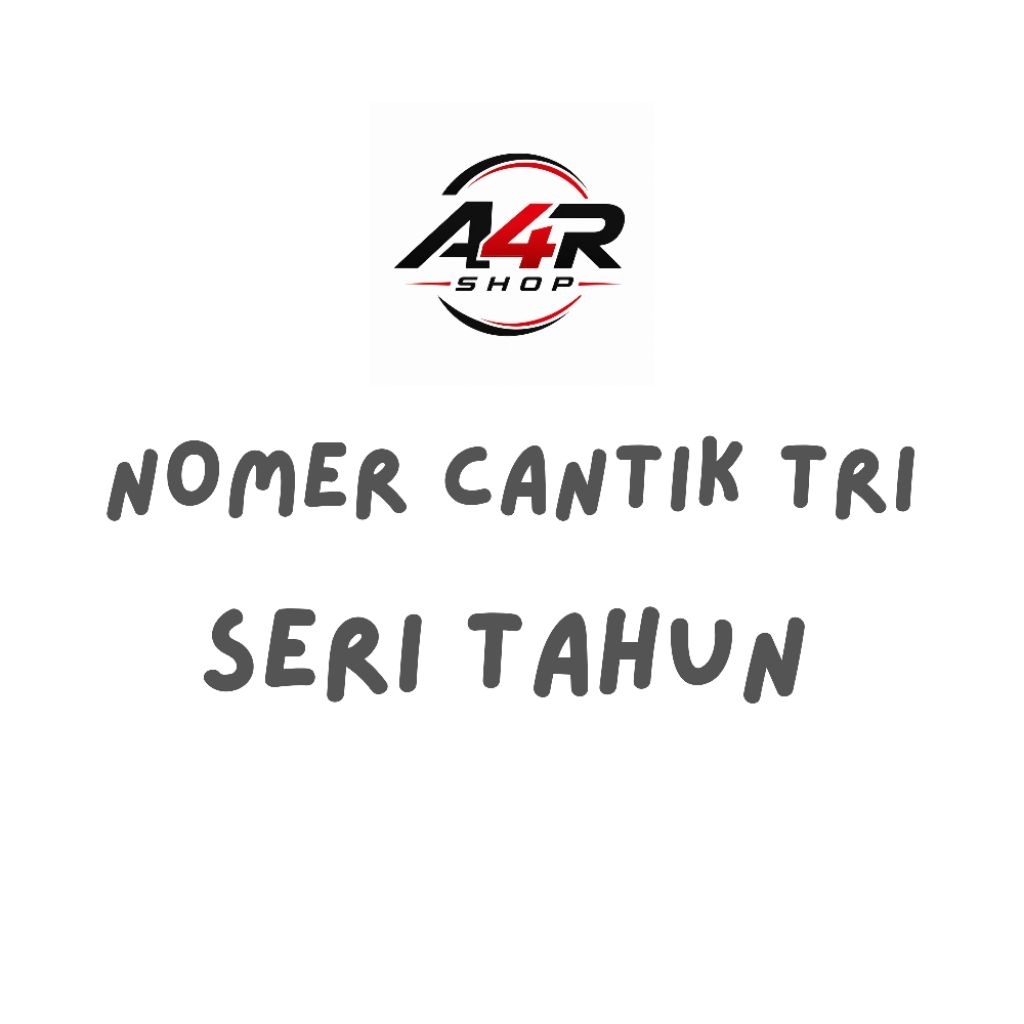 NOMOR CANTIK TRI SERI TAHUN