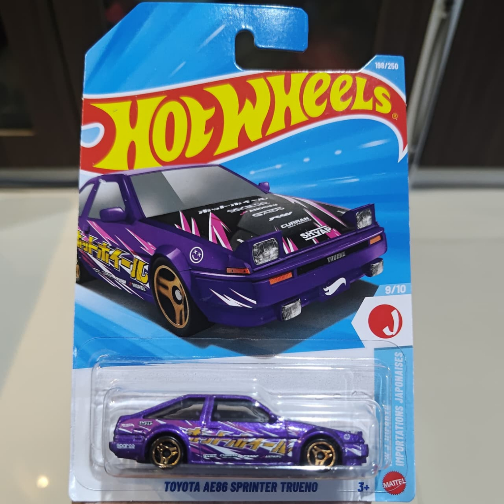 TOYOTA AE86 SPRINTER TRUENO HOTWHEELS