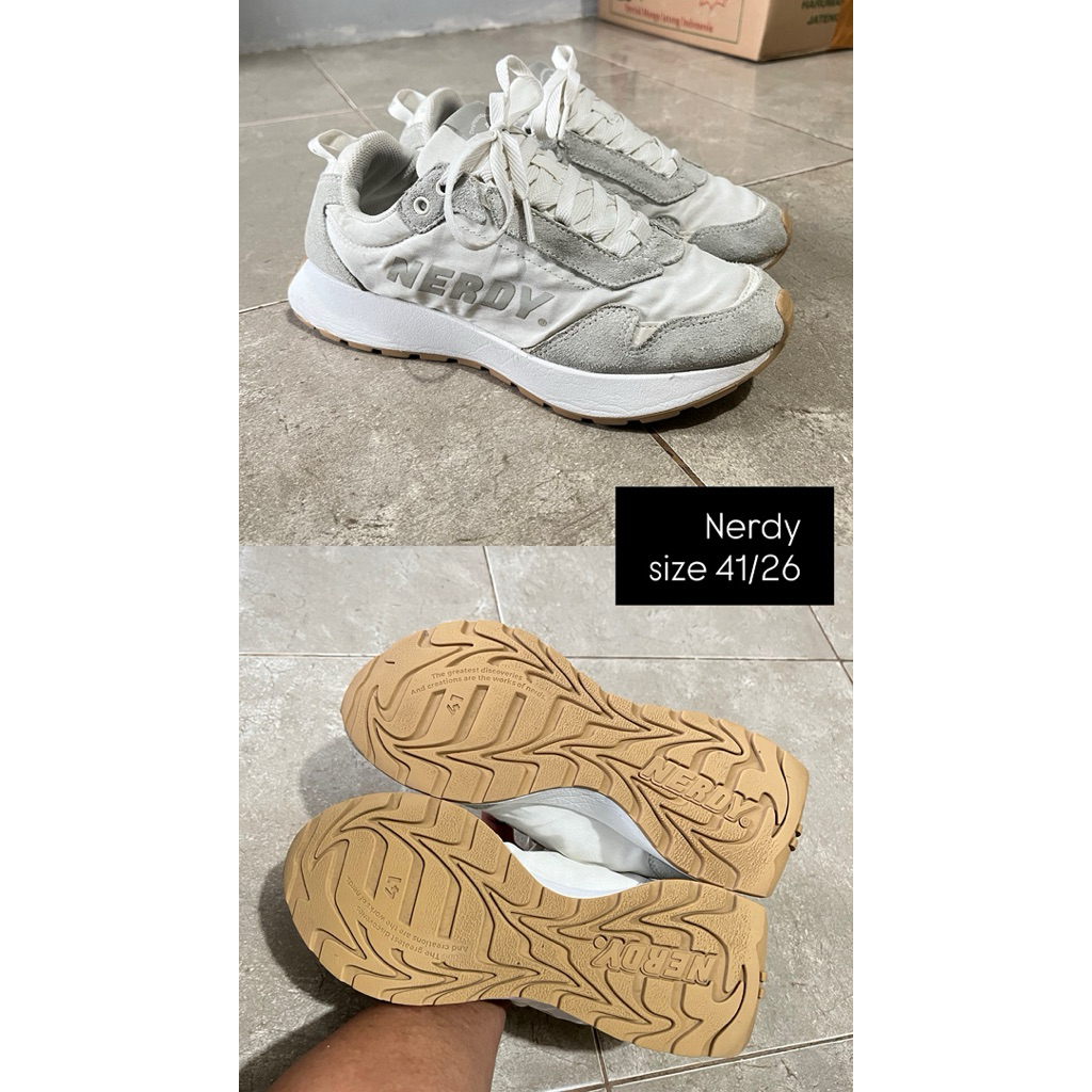 sepatu casual Nerdy size 41/26