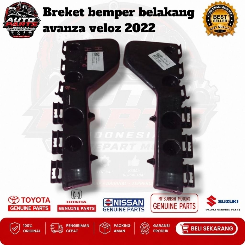 BRACKET BEMPER BELAKANG AVANZA VELOZ 2022