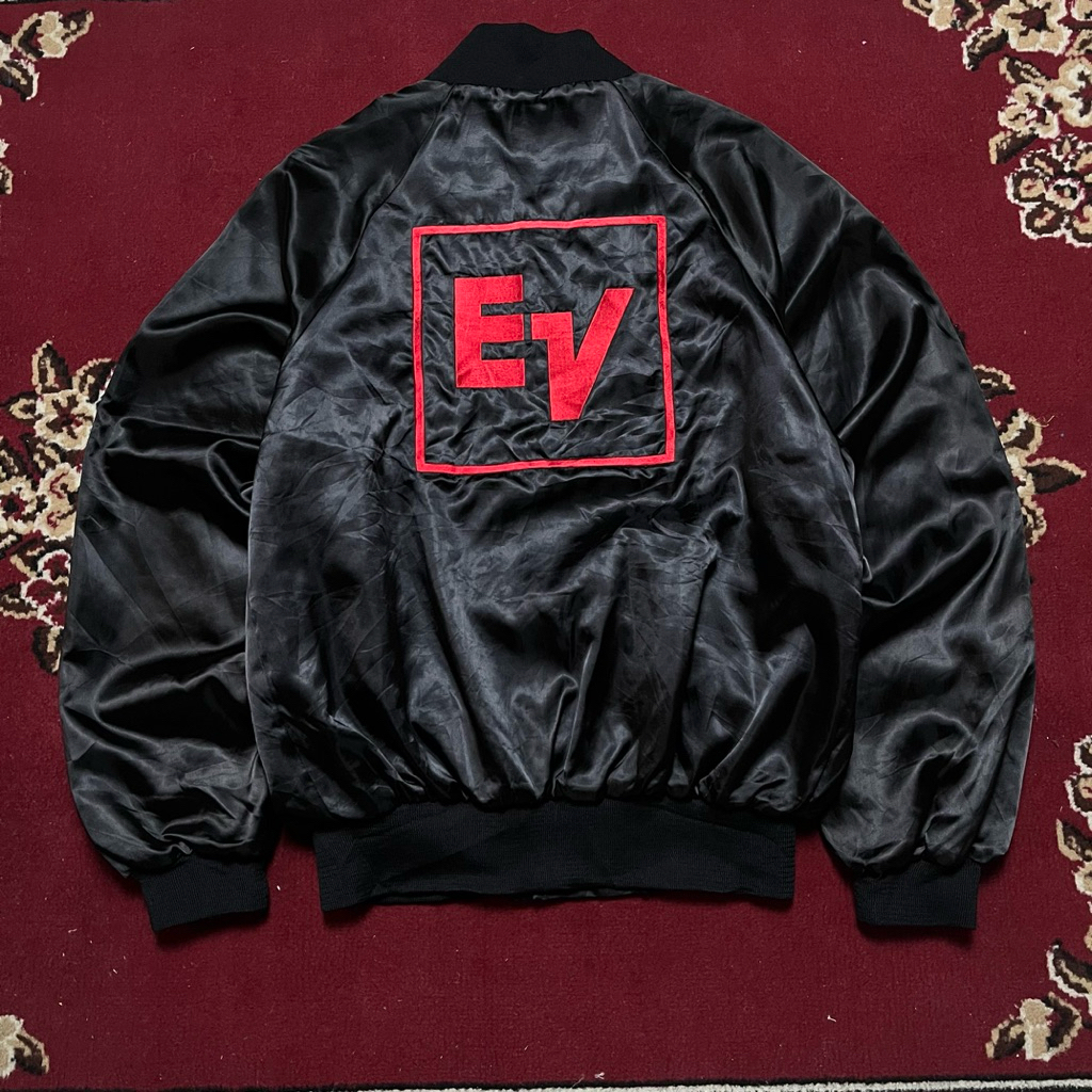J*ket satin bomber Electro Voice
