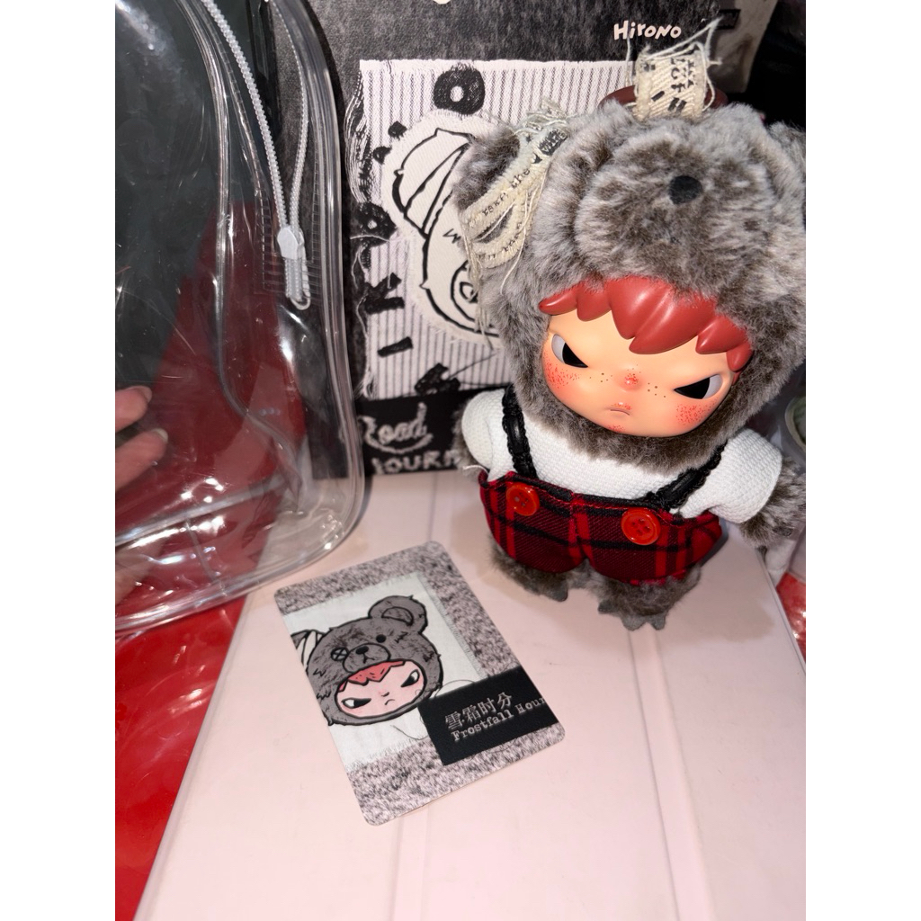 Plush Doll Pendant - unsealed Hirono Road Journal Series, Lembut, Berkualitas, Desain Unik - Frostfa