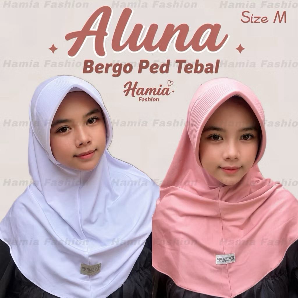 ALUNA BERGO PET SUPER TEBAL BERGO SIZE M BAHAN JERSEY BERGO ALUNA BERGO NGETREND