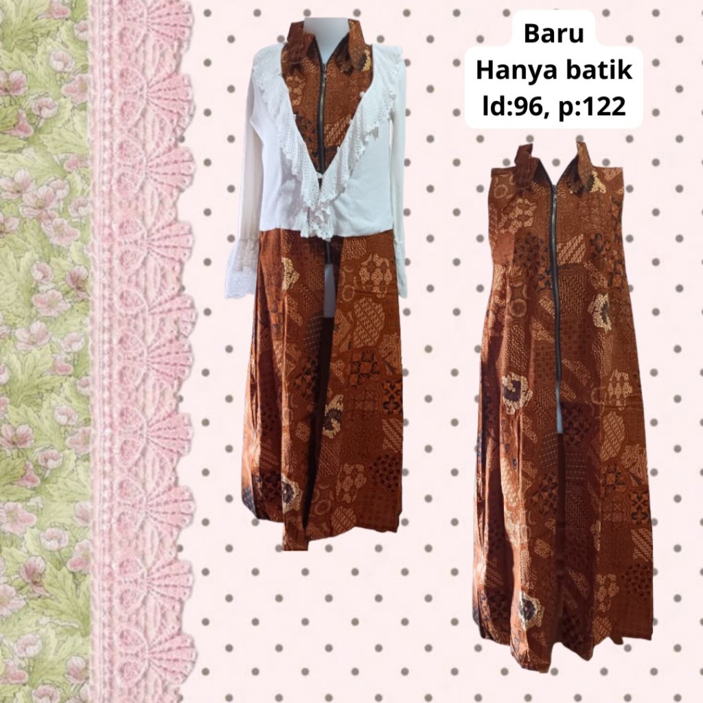Dress,batik, outer, dress batik, outet batik, dress wanita, dress perempuan, outer wanita, outer per