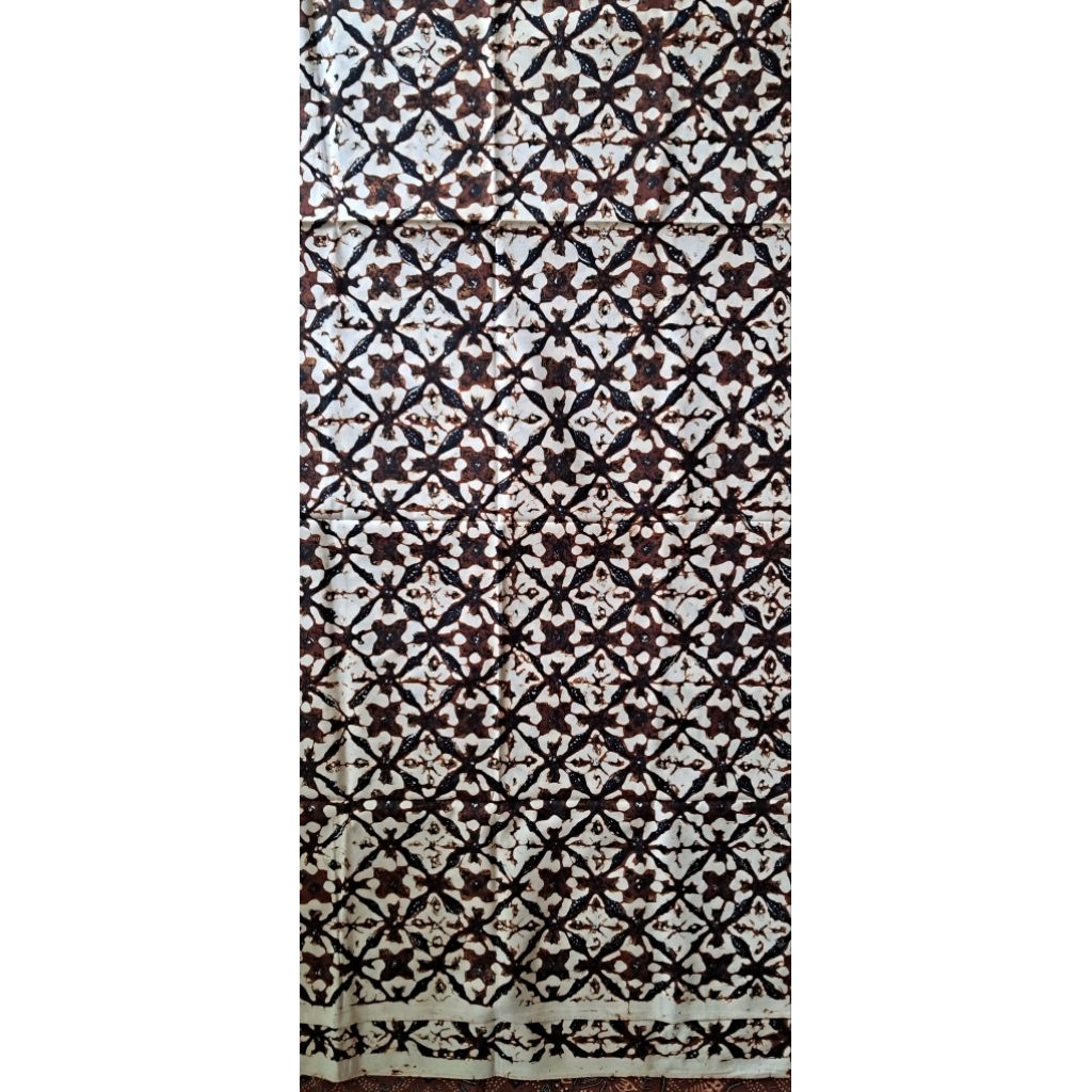 Batik cap sogan kembang cengkeh