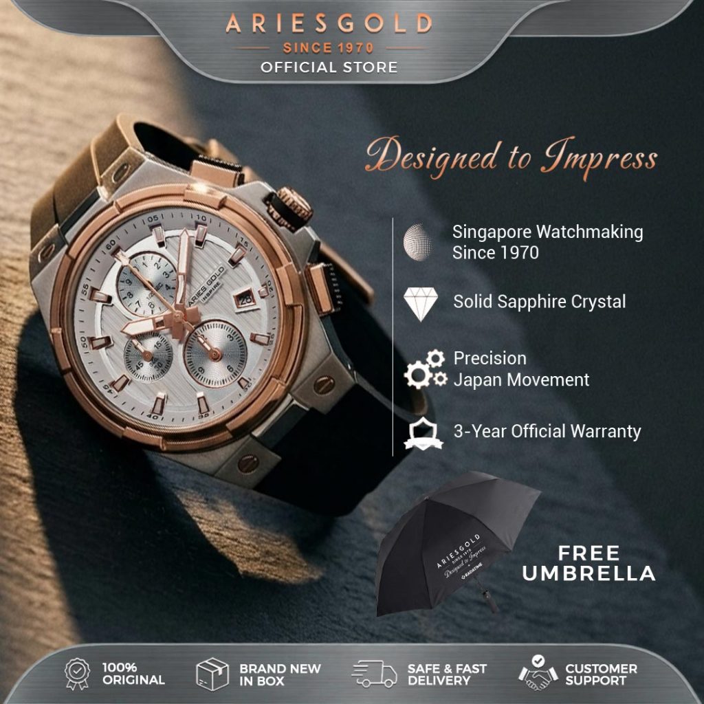 Aries Gold Inspire King G-7311-2TR-SRG