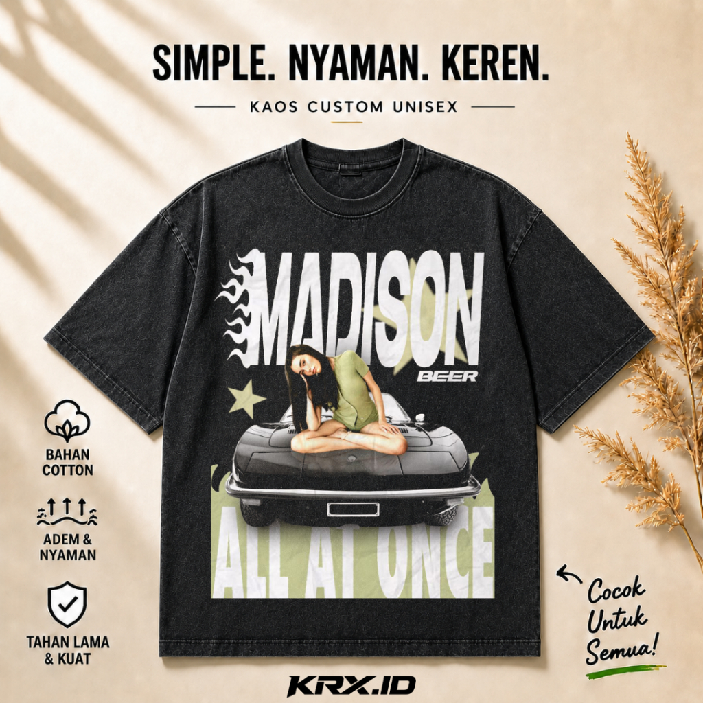 T-Shirt Oversize Madison Beer