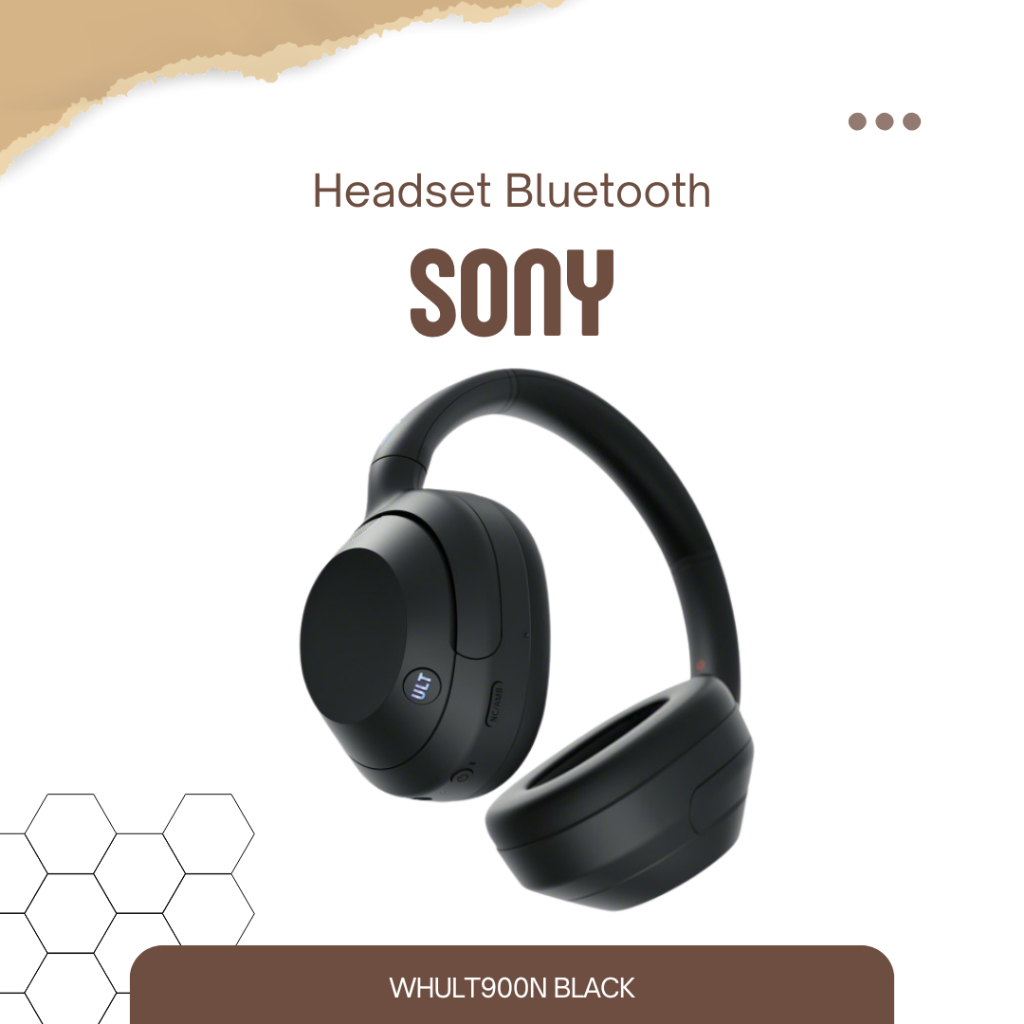 Headset Bluetooth Sony WHULT900N