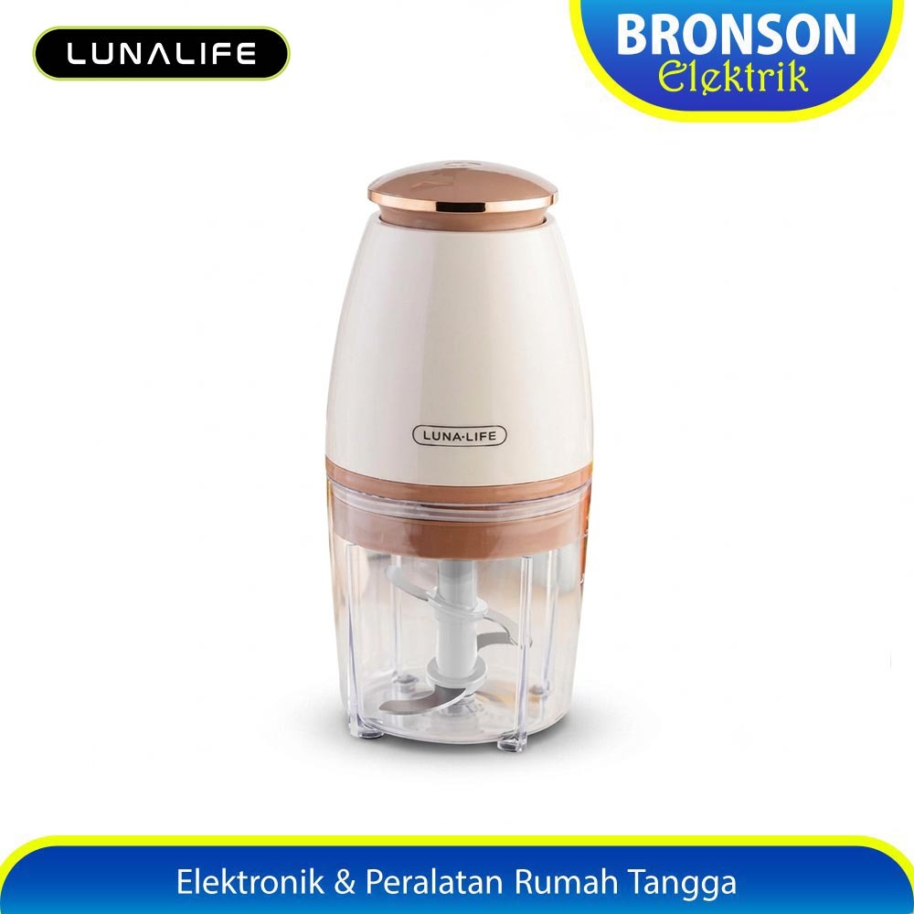 Luna Life Blender Capsule 700mL - Penggiling Daging Buah & Sayur - Blender Food Precessor
