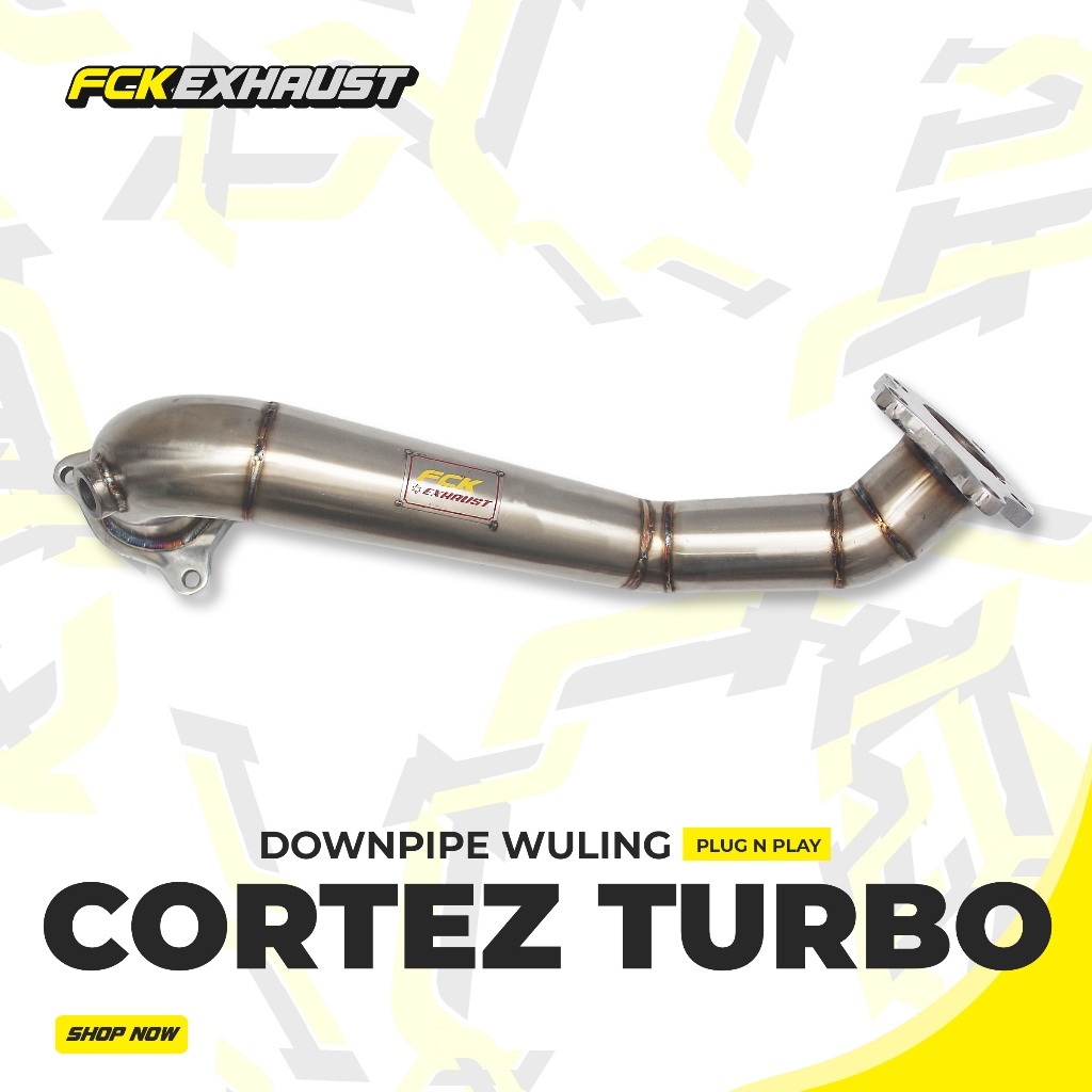 FCK Downpipe PNP Wuling Cortez Turbo FCK Exhaust Knalpot Mobil