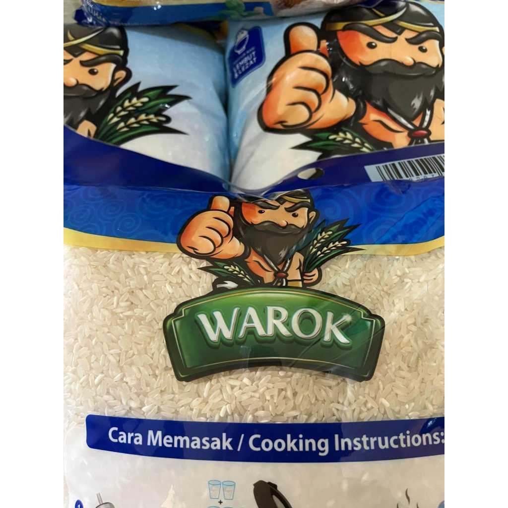 BERAS PREMIUM WAROK BIRU 5 KG