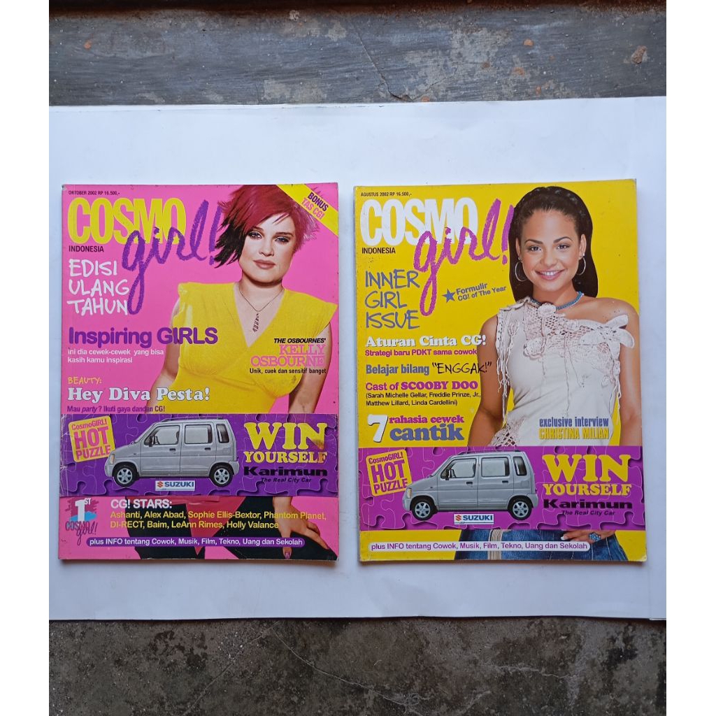 Majalah Cosmo Girl Tahun 2002