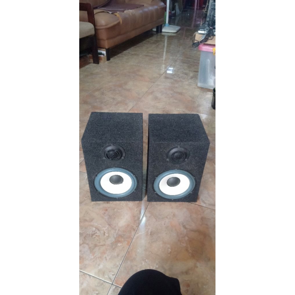 SPEAKER PASIF 6INCH SEPASANG READY SUARA NORMAL MANTAP BOS