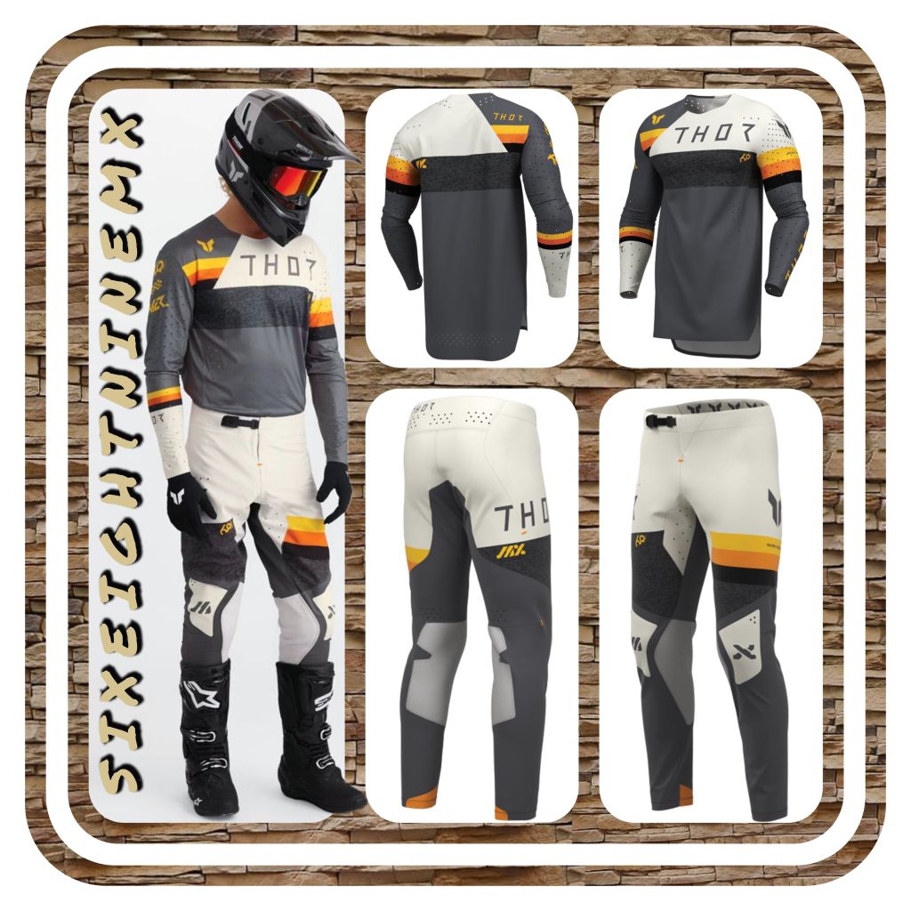 Jersey pants thor motocross Jersey thor trail adventure Jersey set thor cross enduro Jersey pants mo