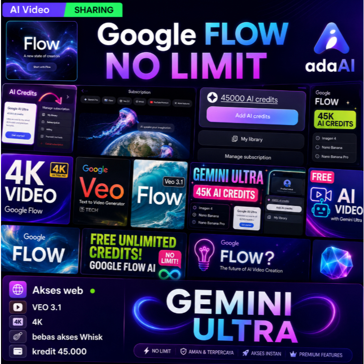 Gemini AI Ultra – Veo 3.1 & Whisk