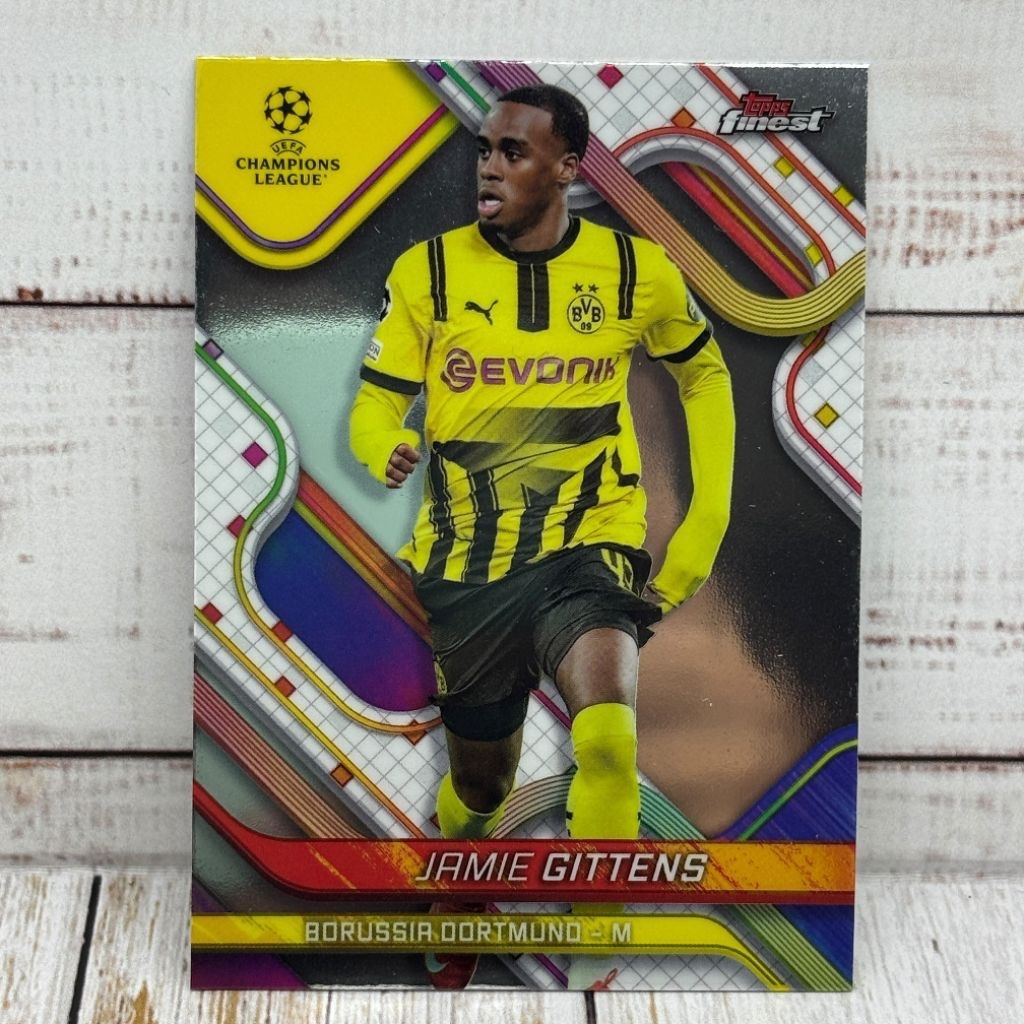 Kartu Bola Gittens Dortmund Topps Finest Original