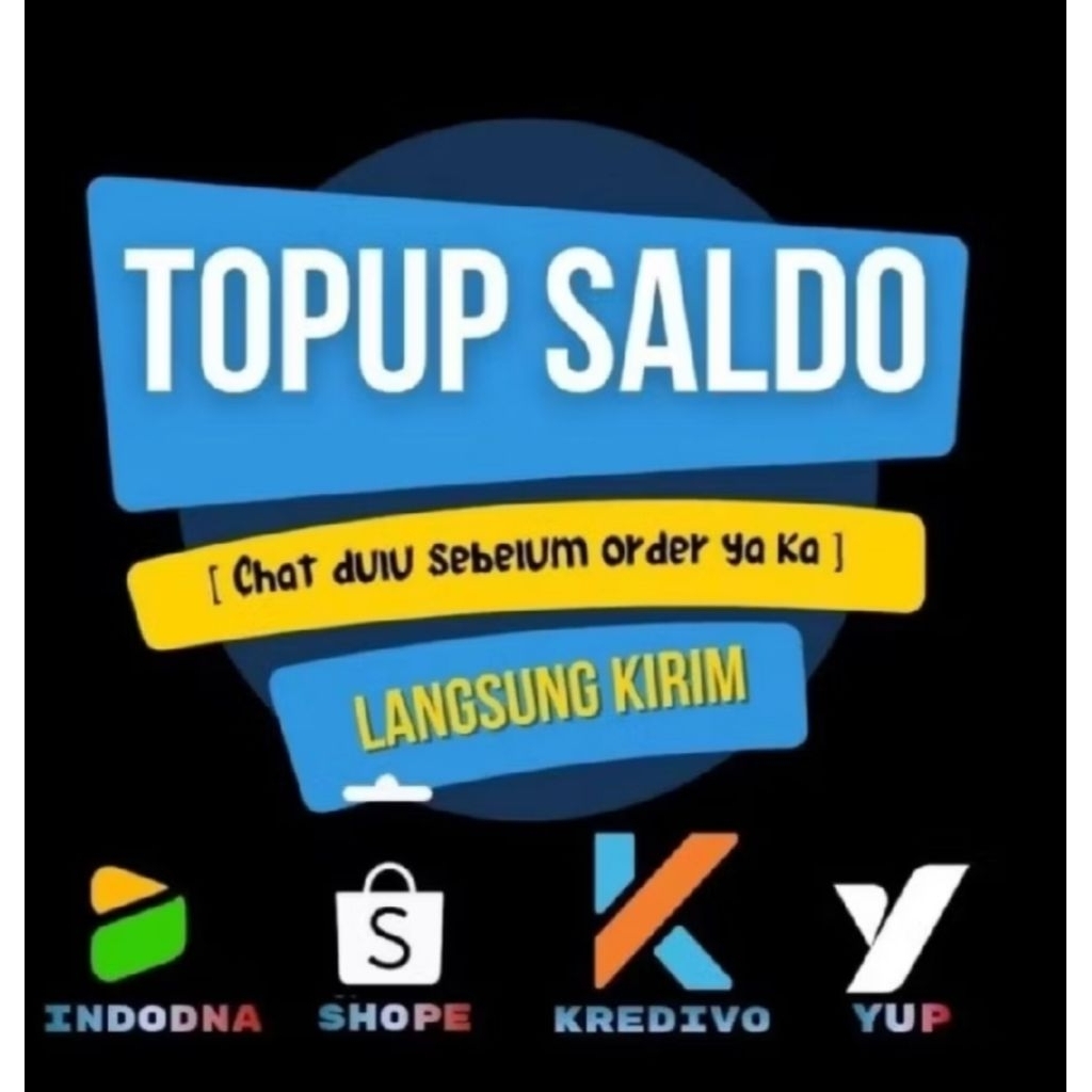 TERPERCAYA TOP SALDO UP KREDIVO SALDO/PULSA ALL OPERATOR 500K-30JT TERMURAH Pulsa xl indosat As