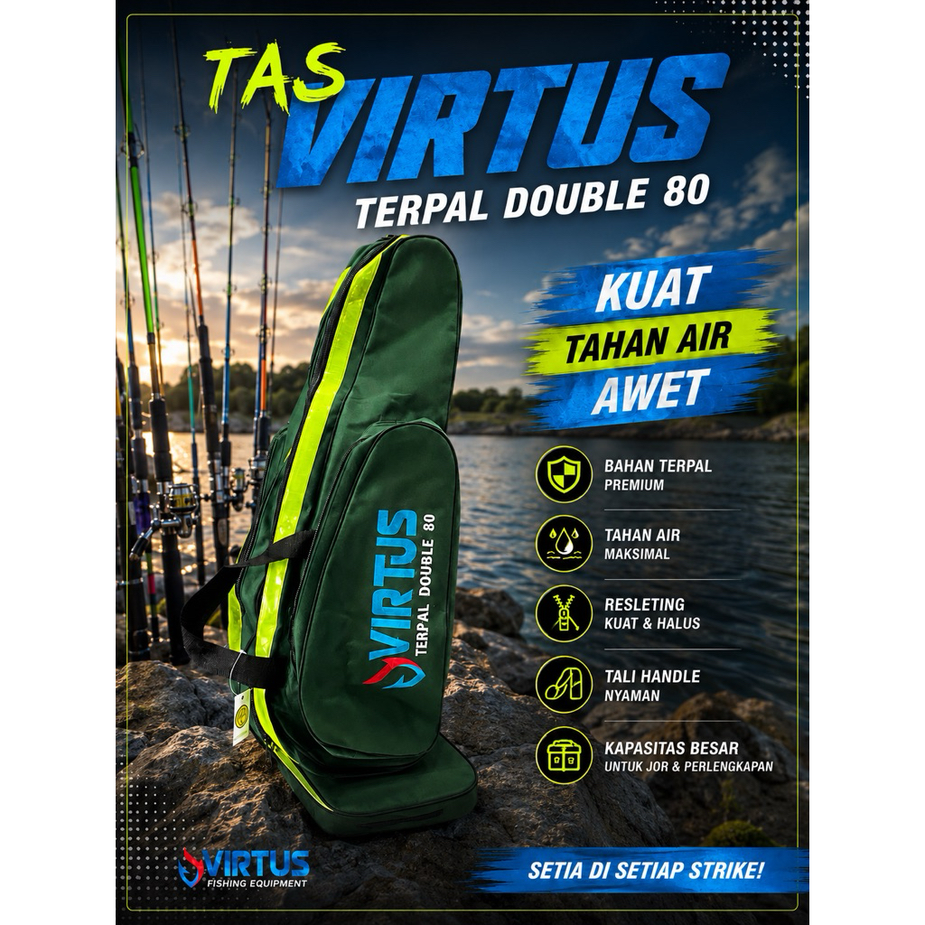 TAS VIRTUS TERPAL DOUBLE 80Cm